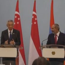 Հայաստանի եւ Սինգապուրի վարչապետերի համատեղ մամուլի ասուլիսը