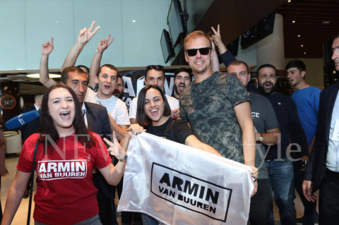 DJ Արմին վան Բյուրենը ժամանեց Երեւան