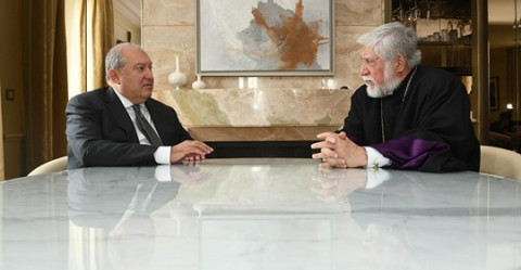 Արմեն Սարգսյանն ու Արամ Ա–ն հանդիպել են Ժնեւում