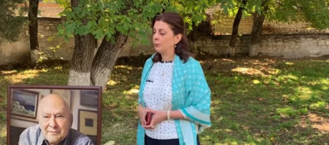 Շուշիում ամփոփվեց ռուս գրող, հրապարակախոս Կիմ Բակշիի աճյունափոշու մի մասը