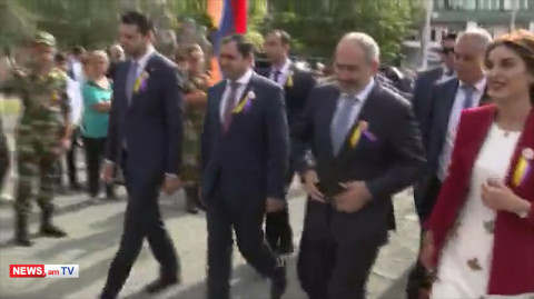 Փաշինյանն Էջմիածնում է՝ նշելու քաղաքի հիմնադրման 2704-ամյակը