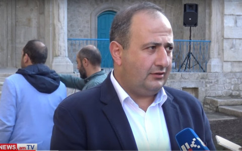 Շուշիում բացվեց Գոհար տիկնոջ՝ վերականգնված Վերին մզկիթը
