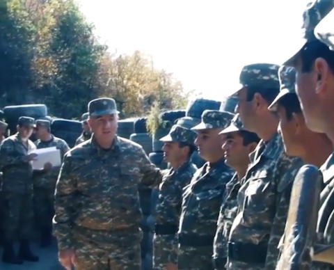 Ոստիկանապետի պաշտոնակատարը՝ դիրքերում