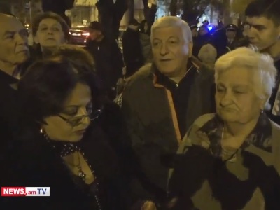 Բողոքի ակցիա Կառավարական ամառանոցների մոտ