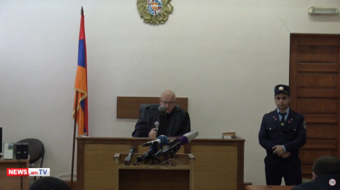 Հենց վատանա, թող բժիշկն ասի. Մանվել Գրիգորյանը դատարանի դահլիճում է