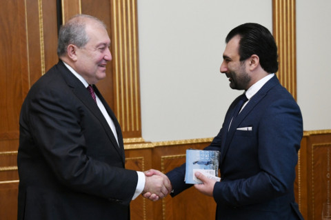 Արմեն Սարգսյանը հյուրընկալել է ռեժիսոր Ջիվան Ավետիսյանին