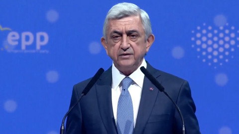 Արցախը երբեք չի լինելու Ադրբեջանի կազմում, եւ այս խնդիրը չունի ռազմական լուծում. Սերժ Սարգսյան