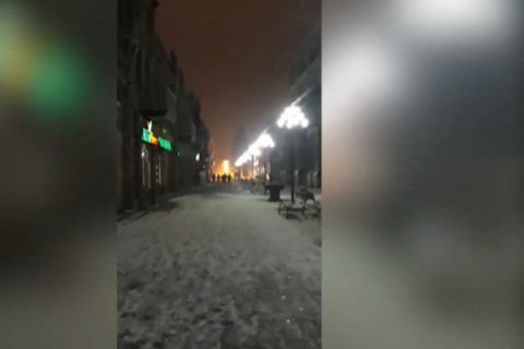 Գյումրիում տեղաց առաջին ձյունը