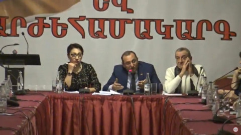 Օտարերկրյա գործակալների դեմ պայքարն ազգովի պիտի անենք. Արծվիկ Մինասյան