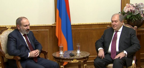 Նիկոլ Փաշինյանի և Արմեն Սարգսյանի հանդիպումը