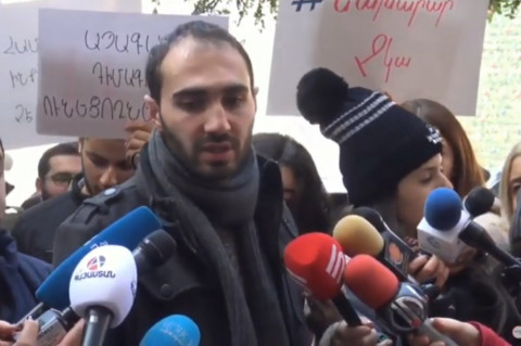 Արայիկ Հարությունը թող չմոռանա, որ ինքը չի որոշողը. ՀՅԴ-ական ցուցարար