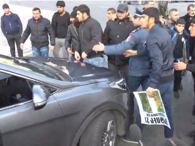 Լարված իրավիճակ Կառավարության դիմաց
