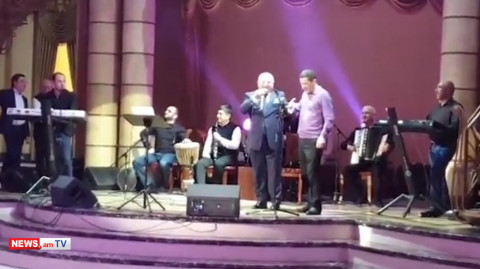 ԲՀԿ-ականների խնջույքին երգում են պատգամավորներ Գեւորգ Պետրոսյանն ու Վարդան Ղուկասյանը