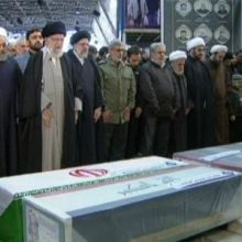 Thousands bidding farewell to Soleimani in Tehran