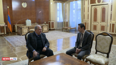 Արմեն Սարգսյանը հանդիպել է Հայկ Մարությանի հետ