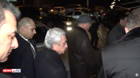 Պատեհ չի. Սերժ Սարգսյանը չխոսեց