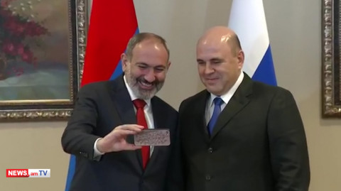 Փաշինյանը սելֆի արեց Ռուսաստանի նորանշանակ վարչապետ Միխայիլ Միշուստինի հետ