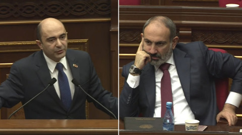 Պարոն վարչապետ, այս ամբիոնից սպառնում եք, թույլ չենք տա մատ թափ տալ. Մարուքյան