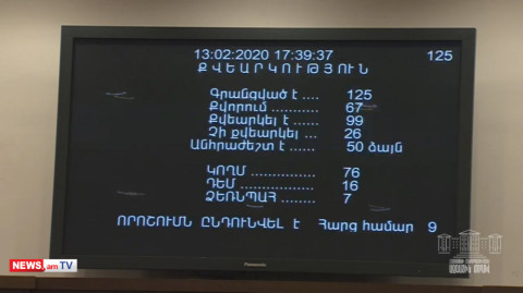 Բուռն քննարկումից հետո սկանդալային հակածխախոտային օրինագիծն ընդունվեց
