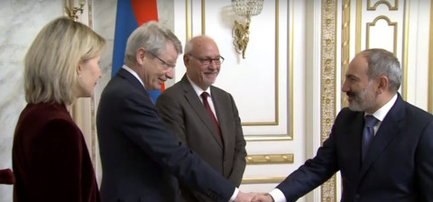 Փաշինյանի հանդիպումը ԵԽ Մարդու իրավունքների հարցերով գլխավոր տնօրենի հետ