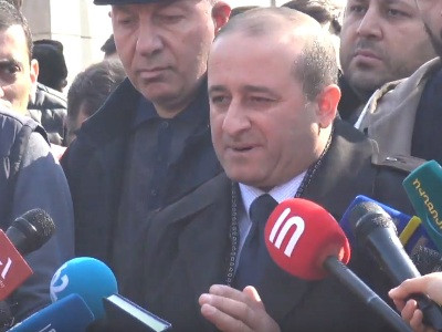 Ավտոներկրողների բողոքի ակցիան Վրաստանի դեսպանատան առջեւ