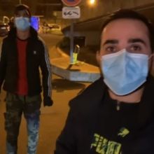 2 Armenians hand over masks and food in France