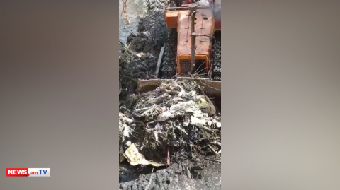 Գետառը մաքրում են աղբից