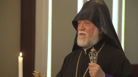 Արամ Ա-ն տնօրհնեքի արարողություն է անցկացրել