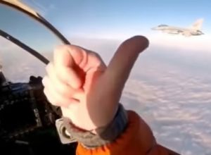 NATO F-16, Russia MiG-31 encounter footage appears on internet