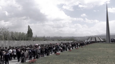 «Լուսավառ ոգեկոչման րոպե»՝ Հայոց ցեղասպանության 105-րդ տարելիցին
