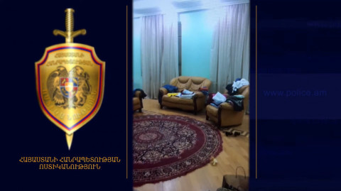 Ավետ Բարսեղյանի աներոջ տնից ավելի քան 40 մլն դրամի զարդեր ու փող են գողացել. ոստիկանության տեսանյութը