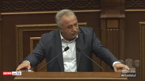Սասուն Միքայելյանի ելույթը ԱԺ ամբիոնից