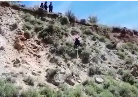 Փրկարարները արհեստական քարաթափման աշխատանքներ են իրականացնում