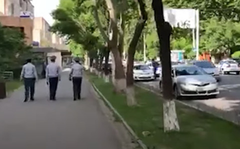 Ուժեղացված ծառայություն Դավթաշենում. ոստիկանությունը լայվ է մտել