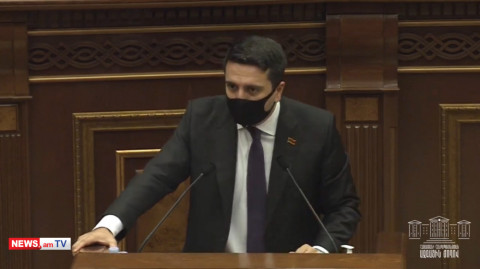 «Իմ քայլի» պատգամավորները կքվեարկեն իրենց խղճի եւ համոզմունքներից ելնելով. Ալեն Սիմոնյան
