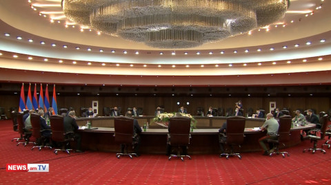 Երեւանում տեղի է ունեցել ՀՀ-ի եւ Արցախի Անվտանգության խորհուրդների համատեղ նիստը