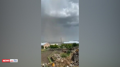 Պտտահողմ Շիրակի մարզում