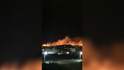 Խոշոր հրդեհ Աշտարակի խճուղիում
