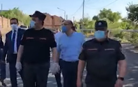 Ոստիկանապետը շրջայց է կատարում Նորք-Մարաշում
