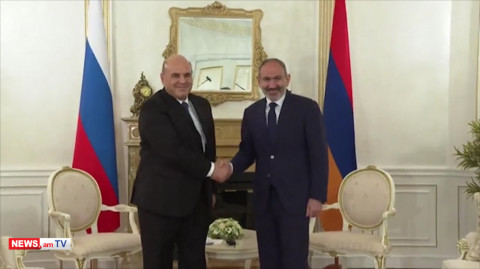 Նիկոլ Փաշինյանի հանդիպումը Ռուսաստանի վարչապետ Միխայիլ Միշուստինի հետ