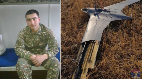 Ադրբեջանական հետախուզական ‹‹ORBITER-3›› անօդաչուն խոցած Վարդանը