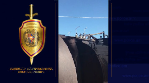 Ասֆալտ-բետոնի գործարանից 2 միլիոն դրամի մալուխ էին գողացել․ ոստիկանների բացահայտումը