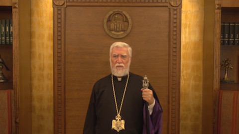 Արամ Ա. Կաթողիկոսի պատգամը Խաչվերացի տոնին