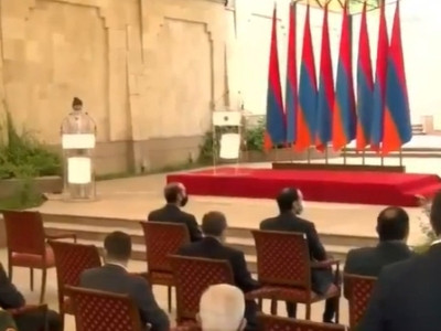Պարգեւատրման արարողություն Բաղրամյան 26–ում