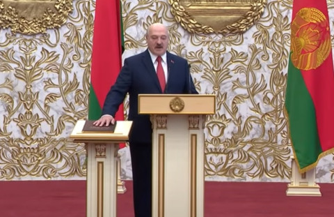 Ալեքսանդր Լուկաշենկոյի երդմնակալության արարողությունը