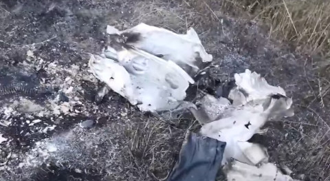 Հակառակորդի ԱԹՍ-ի մնացորդները