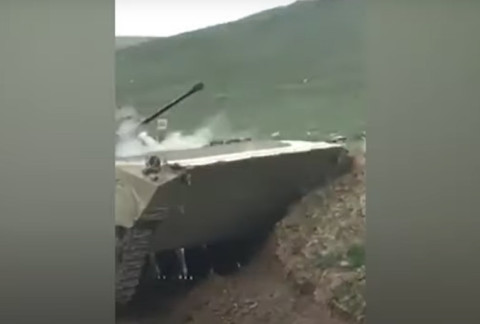 Ընկերներս խոցել են թշնամու 1 զրահատեխնիկա, իսկ 3-ն էլ առգրավել. Արցախի նախագահ