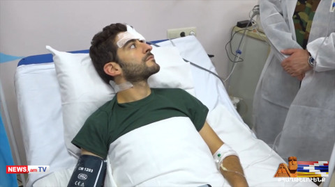 I am fine. Ադրբեջանական հրետակոծությունից վիրավորված ֆրանսիացի թղթակից