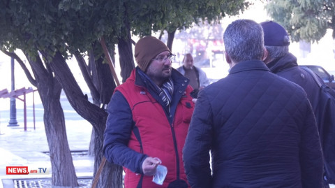 Առաջին գիշերը մի քիչ խորհրդանշական էր. Գեղամ Մանուկյանը շարունակում է հացադուլը