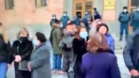 «Նիկոլ, դավաճան». անհնազանդության ակցիա՝ Վանաձորում